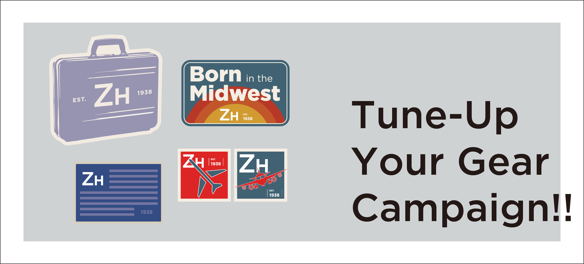 【ノベルティキャンペーン】アイロン転写ステッカーをプレゼント「Tune-Up Your Gear Campaign」3/22スタート　※ご好評につき終了致しました。