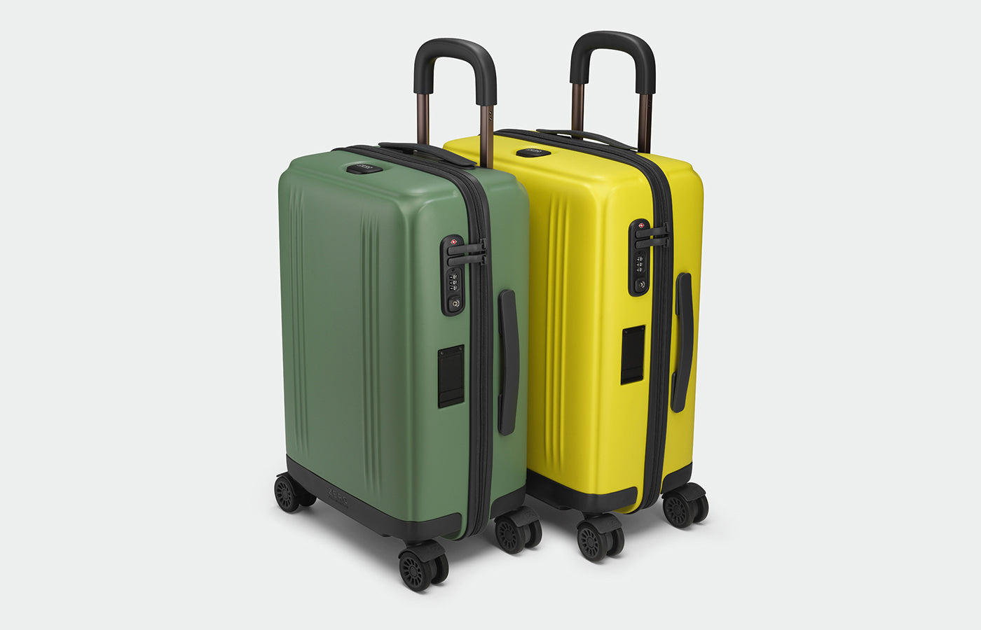 ポリカーボネート製ラゲージの新コレクション「Edge Lightweight Collection」から、新色“セージグリーン” “サンイエロー”が登場。4月1日（水）よりゼロハリバートンGINZA SIX店で先行販売いたします。