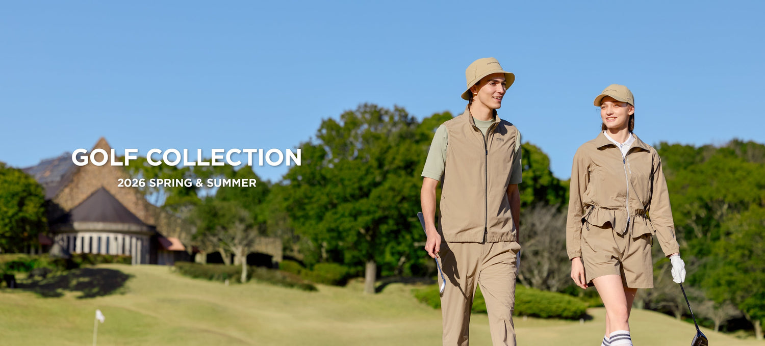 2026春夏〈GOLF COLLECTION〉LOOKページ公開