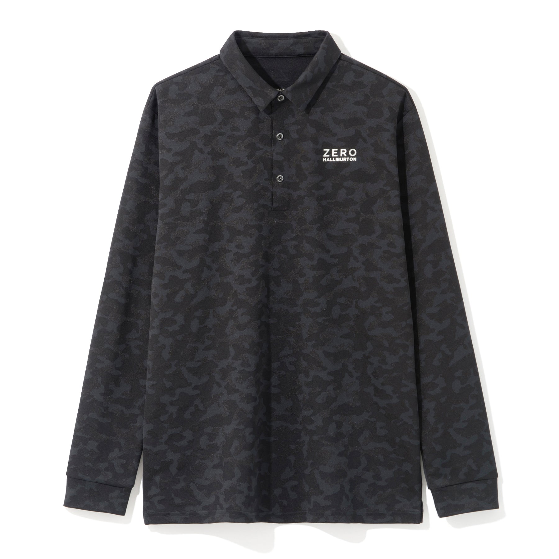 ZHG-A25a | Jacquard Camo Long Sleeve Shirt 82732