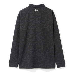 ZHG-A25a | Jacquard Camo Long Sleeve Shirt 82732