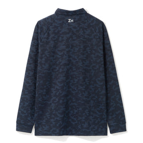 ZHG-A25a | Jacquard Camo Long Sleeve Shirt 82732