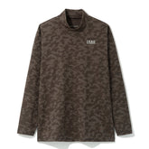 ZHG-A25b | Jacquard Camo Long Sleeve Mockneck 82733
