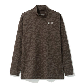 ZHG-A25b | Jacquard Camo Long Sleeve Mockneck 82733
