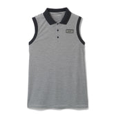 ZHG-W4S4b | Melange Border Combi Sleeveless Polo Shirts 82836