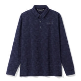 ZHG-A4A2b | Jacquard Camo Long Sleeve Shirt 82853