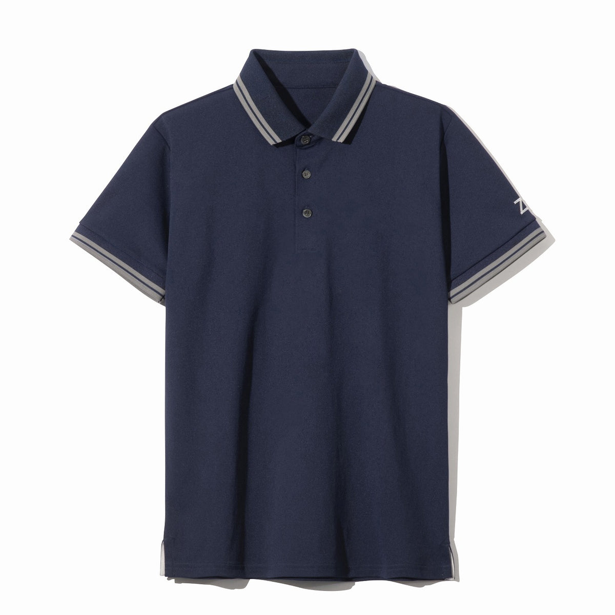 ZHG-W5S4a | Basic Double-Line Polo Shirt 82977