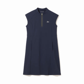 ZHG-W5S4b | French Sleeve Mock Neck Dress 82978