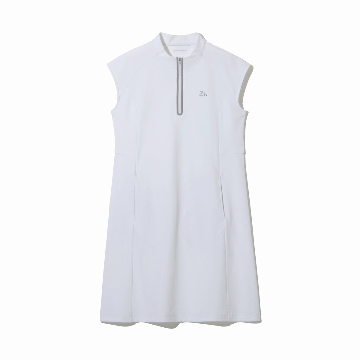 ZHG-W5S4b | French Sleeve Mock Neck Dress 82978