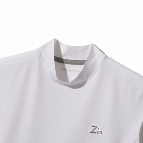 ZHG-W5S6b | French Sleeve Mock Neck Shirt 82981