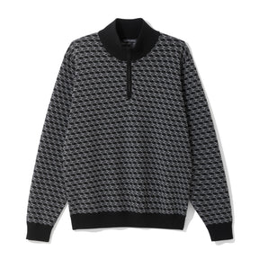 ZHG-M5A4b | Monogram Half-Zip Knit 85114