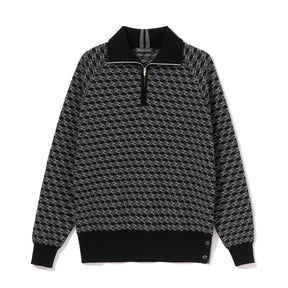 ZHG-W5A4b | Monogram Half-Zip Knit 85137