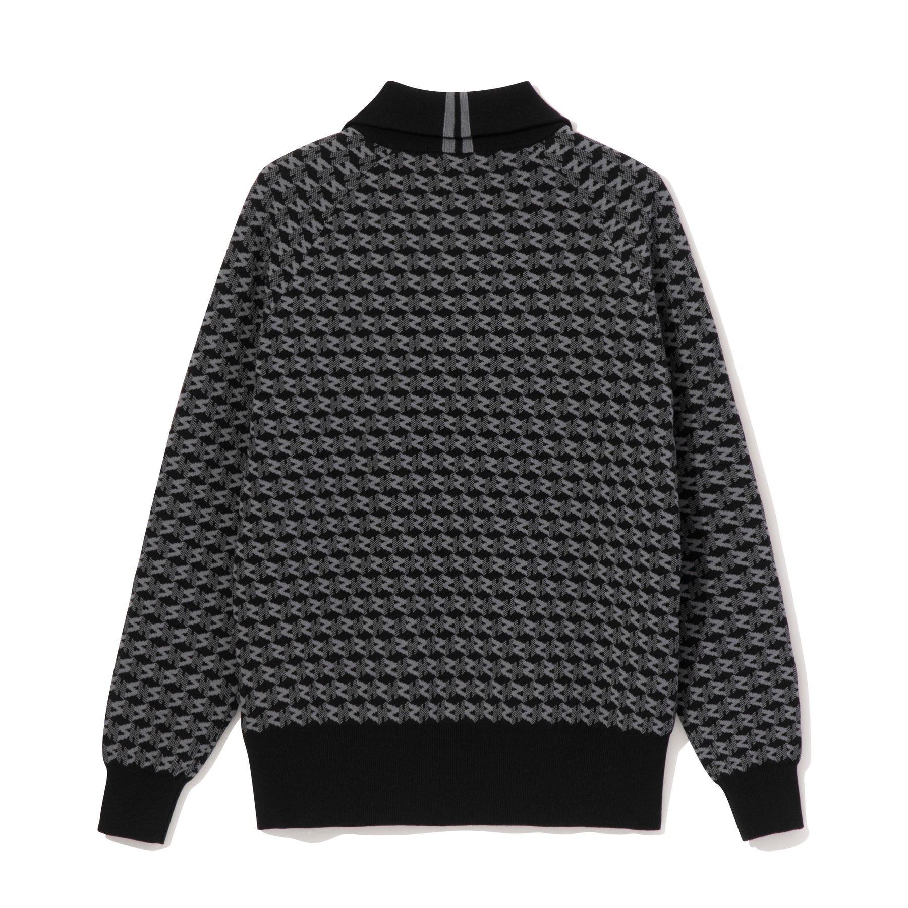 ZHG-W5A4b | Monogram Half-Zip Knit 85137