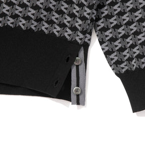ZHG-W5A4b | Monogram Half-Zip Knit 85137