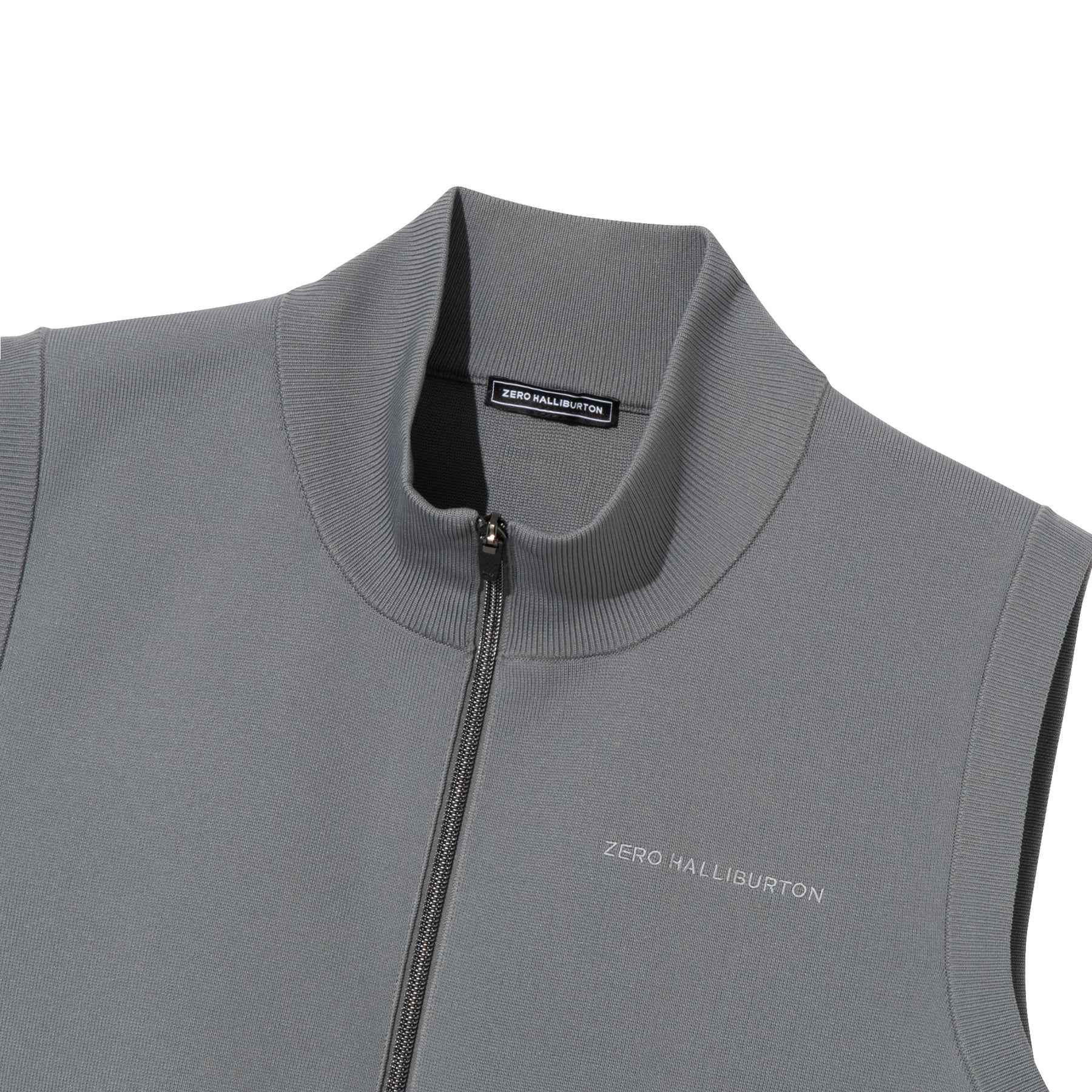 ZHG-M6S3 | Full-Zip Knit Vest 85186
