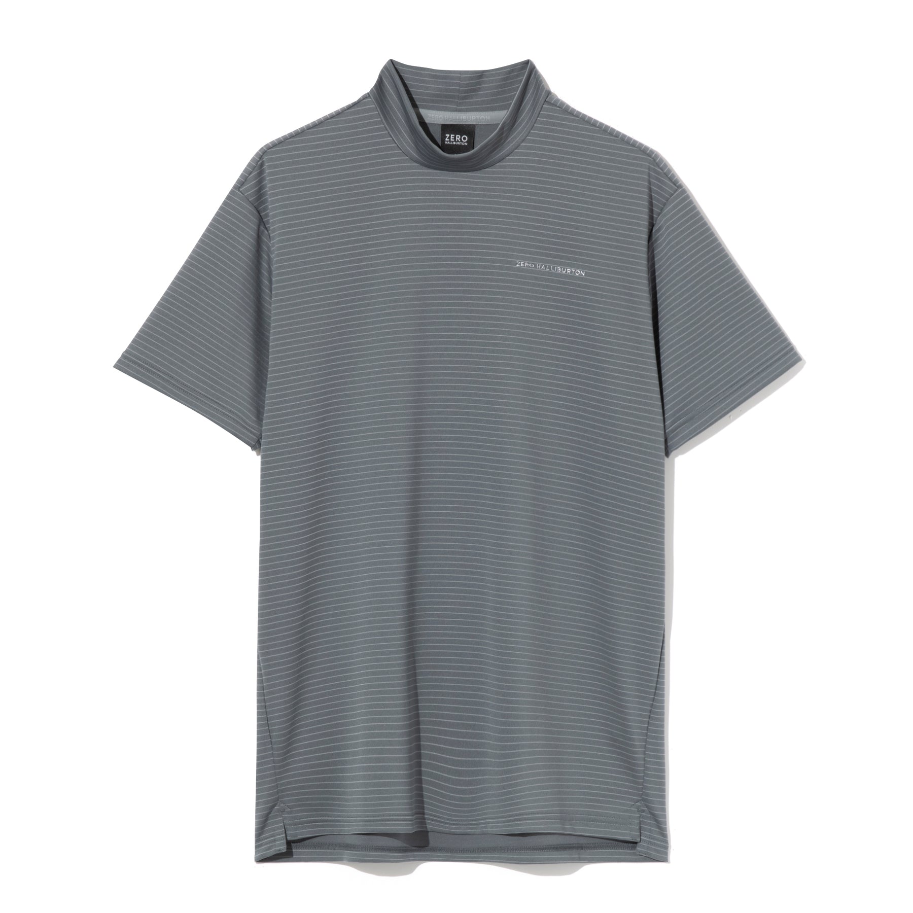 ZHG-M6S5b | Bordered Mockneck Shirt 85190