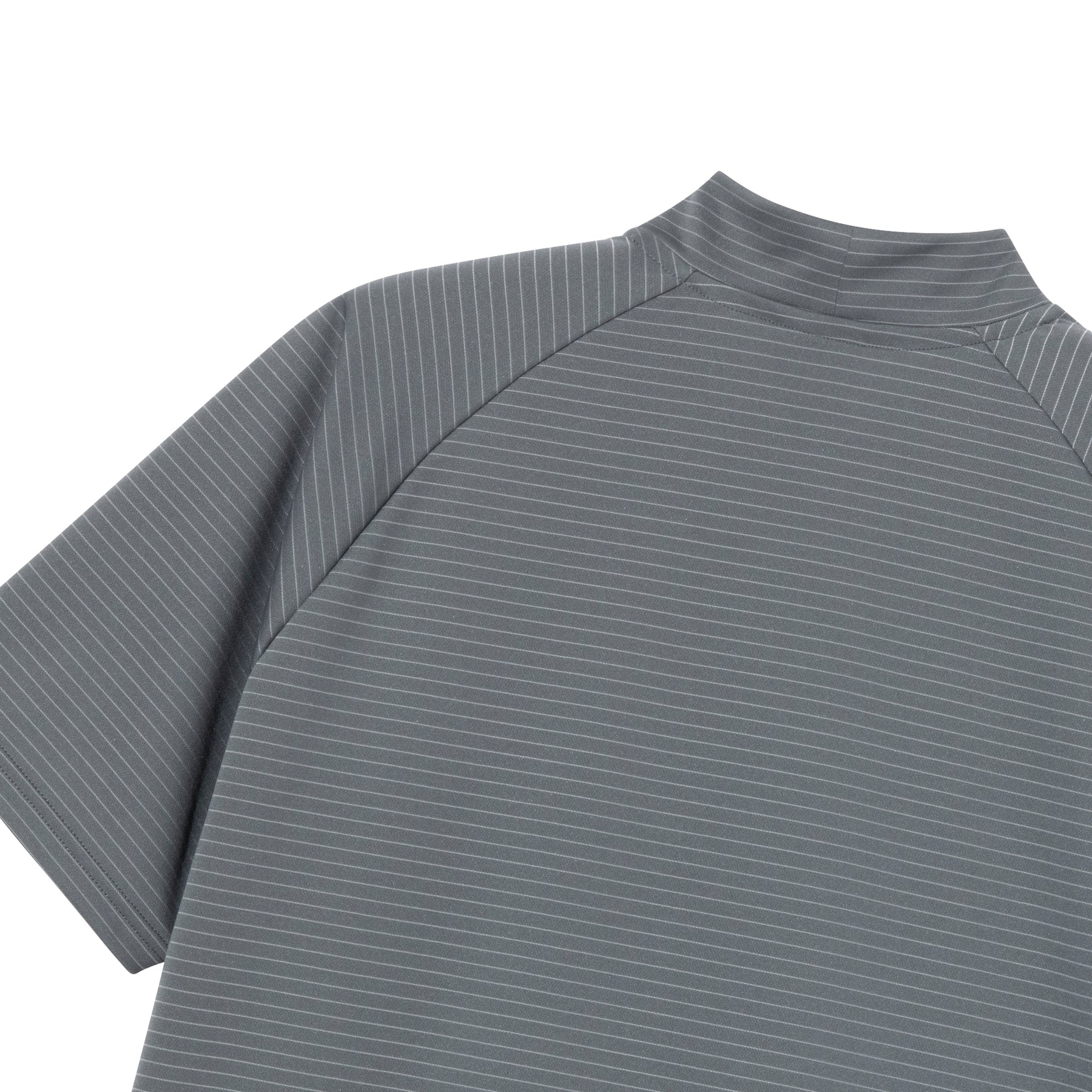 ZHG-M6S5b | Bordered Mockneck Shirt 85190