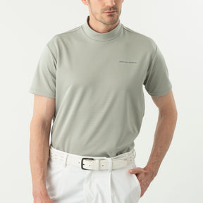 ZHG-M6S5b | Bordered Mockneck Shirt 85190