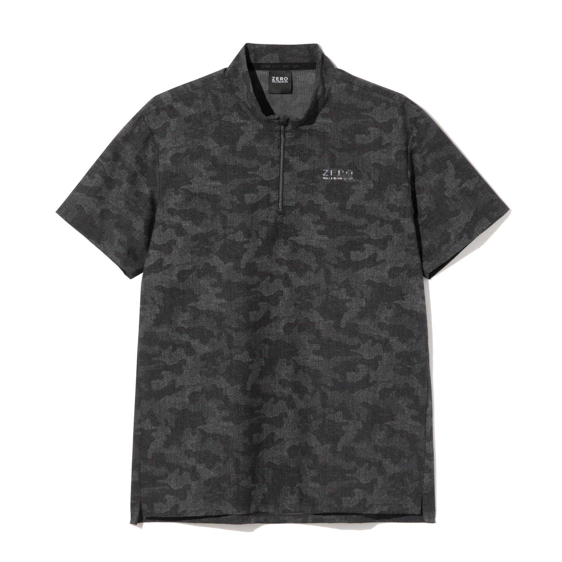 ZHG-M6S6b | COOL DOTS® Camo Printed Half-Zip Mockneck 85192