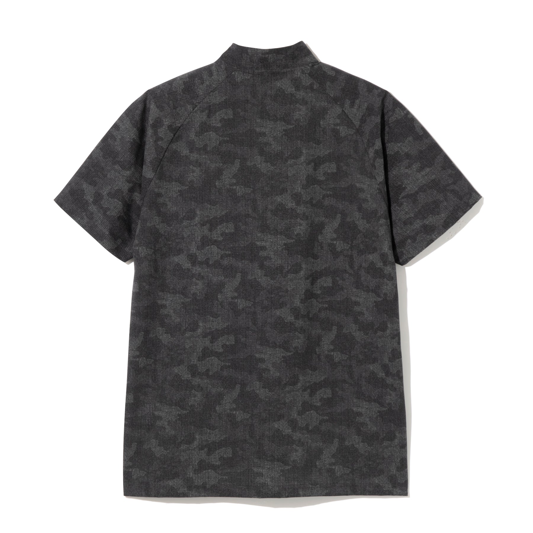 ZHG-M6S6b | COOL DOTS® Camo Printed Half-Zip Mockneck 85192