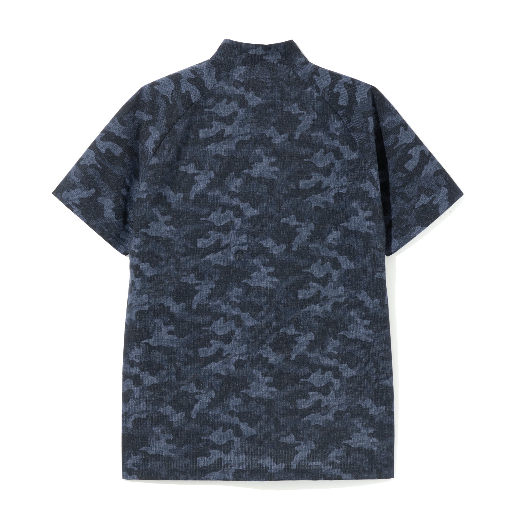 ZHG-M6S6b | COOL DOTS® Camo Printed Half-Zip Mockneck 85192