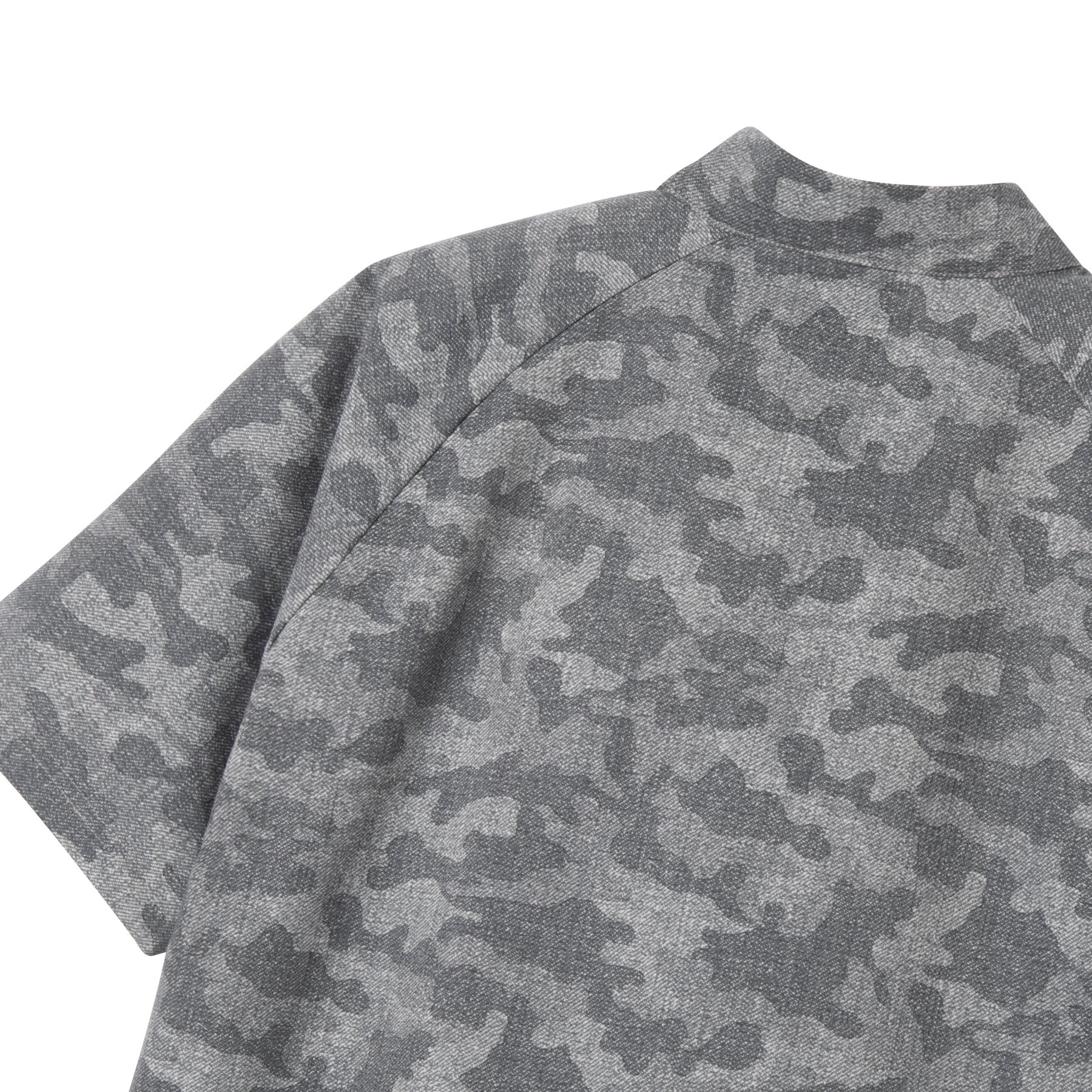 ZHG-M6S6b | COOL DOTS® Camo Printed Half-Zip Mockneck 85192