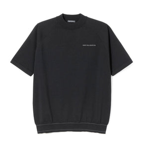 ZHG-M6S9b | Metal Logo Knit Mockneck 85196