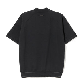 ZHG-M6S9b | Metal Logo Knit Mockneck 85196