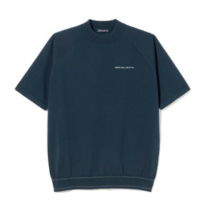 ZHG-M6S9b | Metal Logo Knit Mockneck 85196