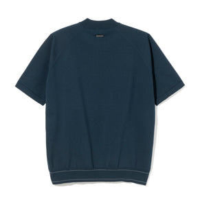 ZHG-M6S9b | Metal Logo Knit Mockneck 85196