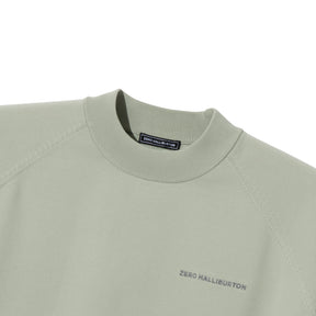 ZHG-M6S9b | Metal Logo Knit Mockneck 85196