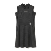 ZHG-W6S7b | ZH Monogram Sleeveless One-Piece Dress 85221