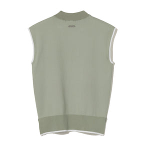 ZHG-W6S8b | Sleeveless Knit Mockneck 85222