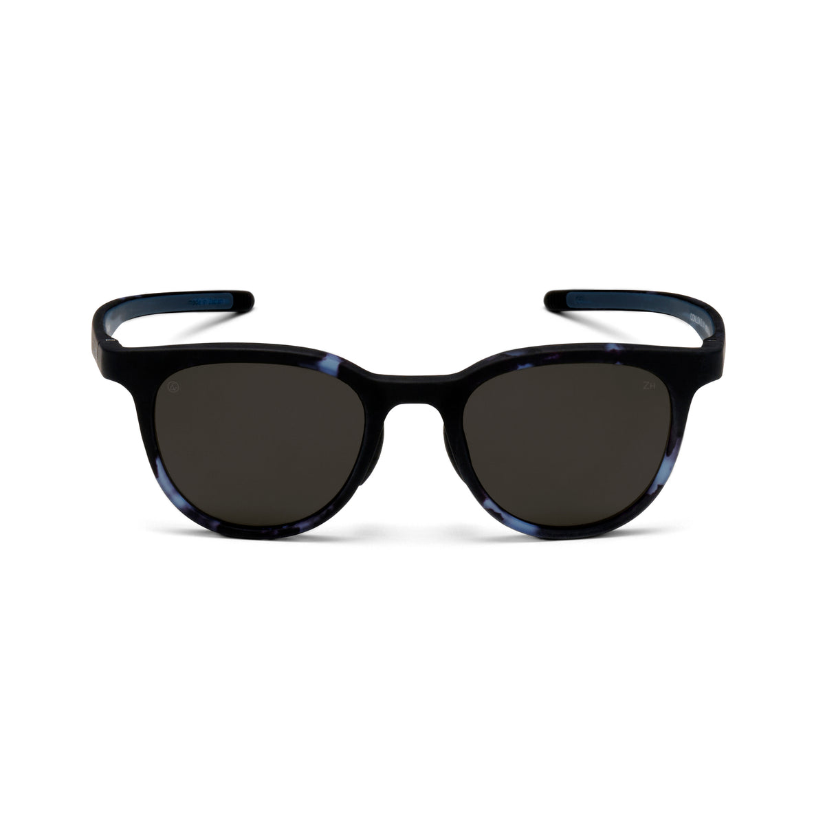 ZHG-SUNGLASSES | Eyevol / CONLON III (51) Matte Blue Demi Frame-Polarized Lens 85311
