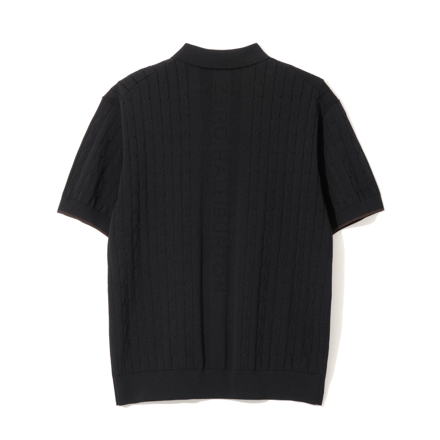 ZHG-M6A4d | SOLOTEX® Cable-Knit Polo Shirts 85362