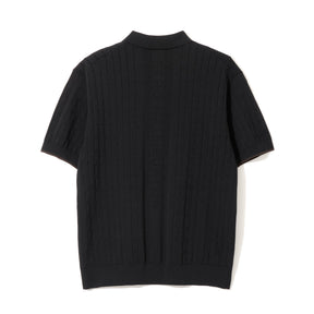 ZHG-M6A4d | SOLOTEX® Cable-Knit Polo Shirts 85362