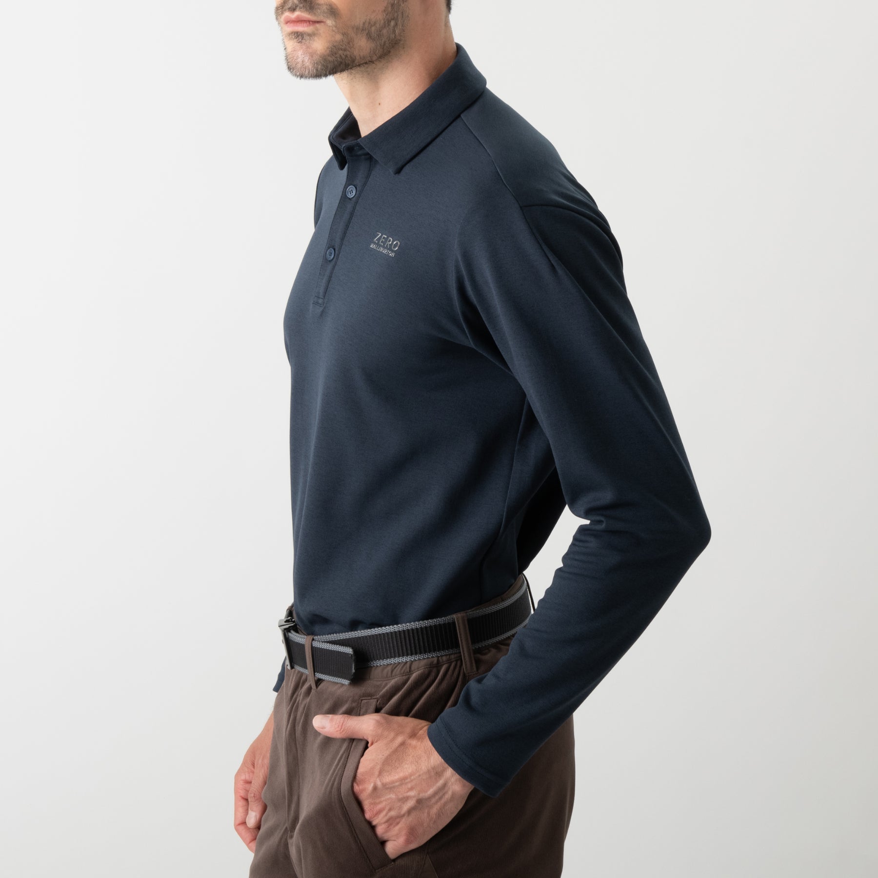 ZHG-M6A5a | DELTA® SLX® Long Sleeve Polo Shirts 85363