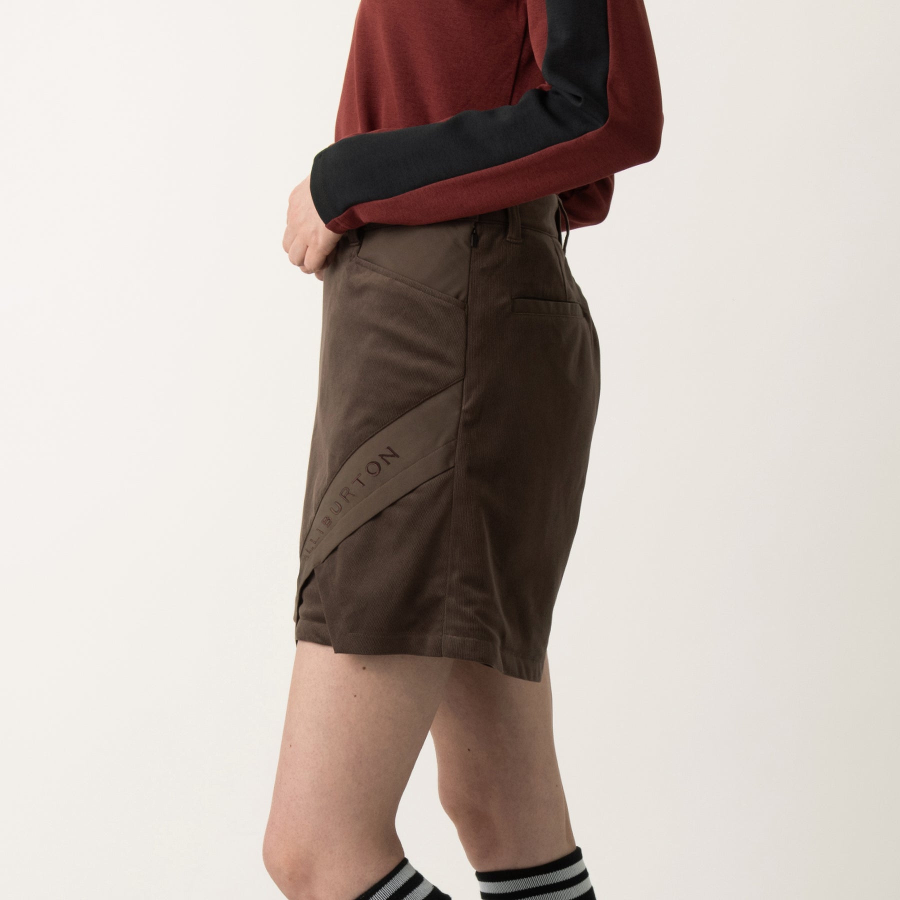 ZHG-W6A1b | Corduroy Hybrid Culotte Pants 85372
