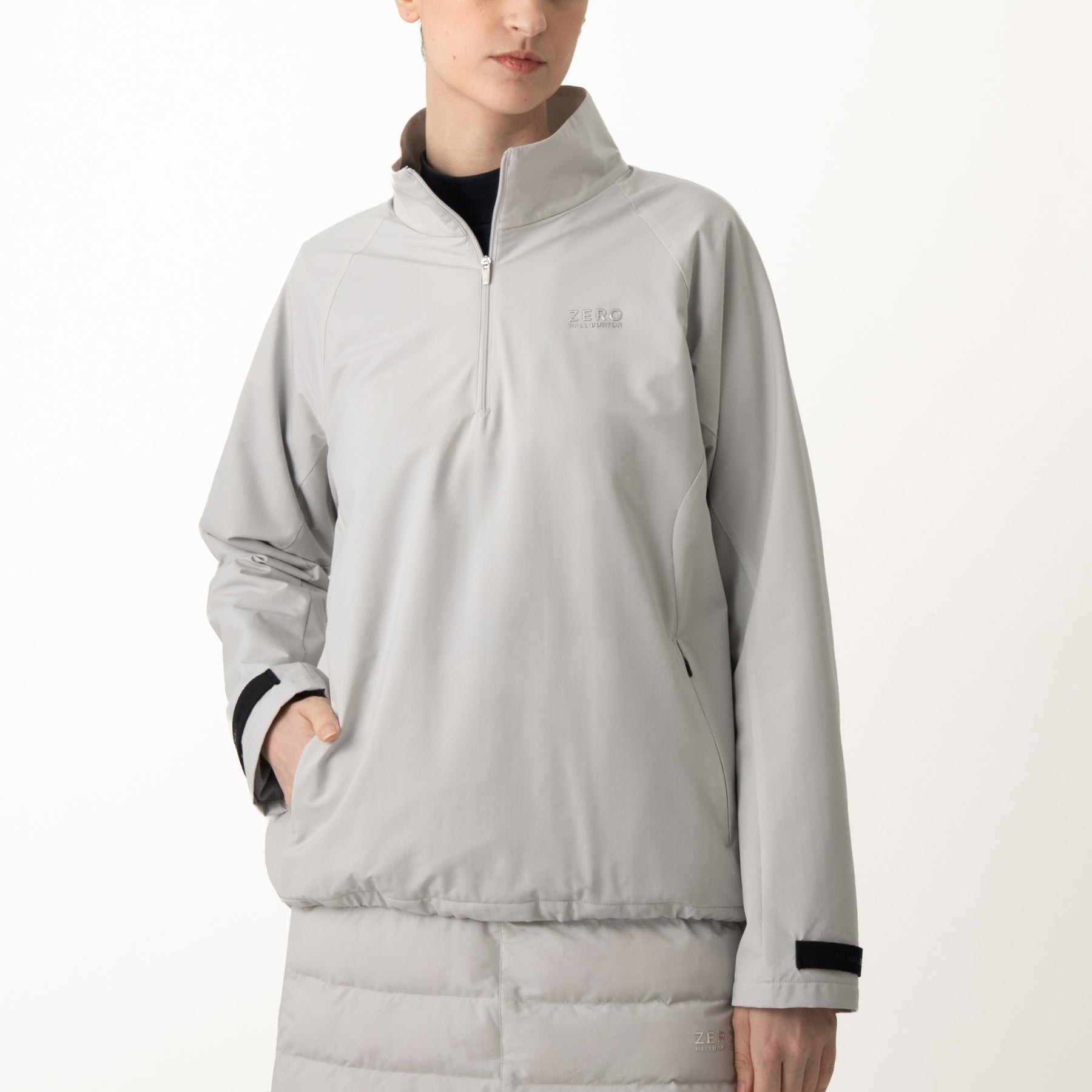 ZHG-W6A2b | Half-Zip Wind Breaker Jacket 85373