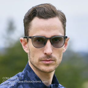 ZHG-SUNGLASSES | Eyevol / CONLON III (51) Clear Grey Frame-Photochromic Lens 85312