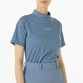 ZHG-W5S5 | ZH Monogram Mock Neck Shirt 82979