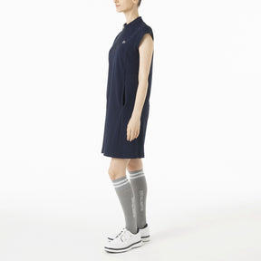 ZHG-W5S4b | French Sleeve Mock Neck Dress 82978