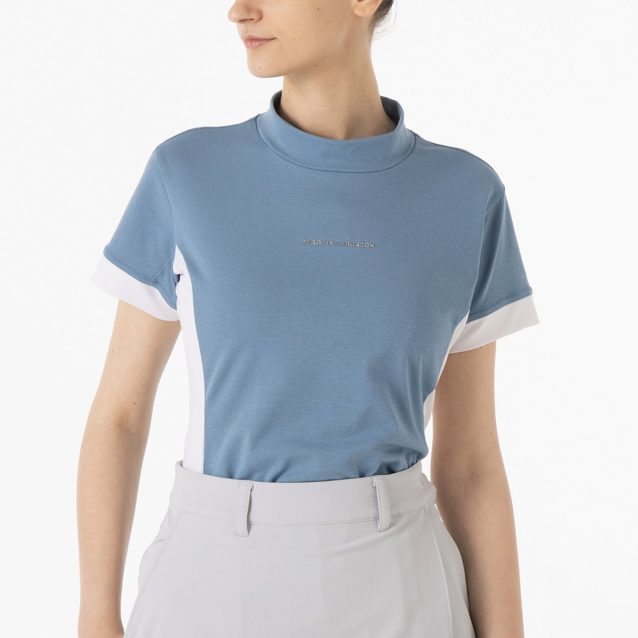 ZHG-W5S6a | Basic Mock Neck Shirt 82980
