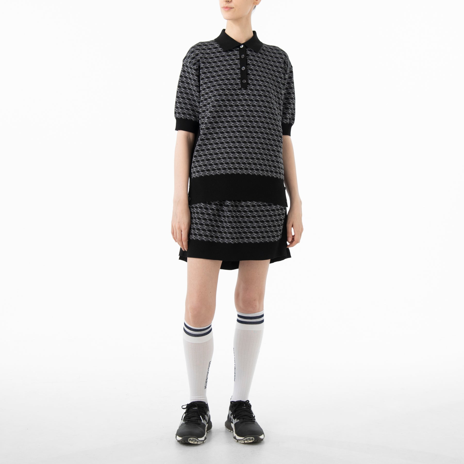 ZHG-W5A4f | Monogram Knit Skirt 85141