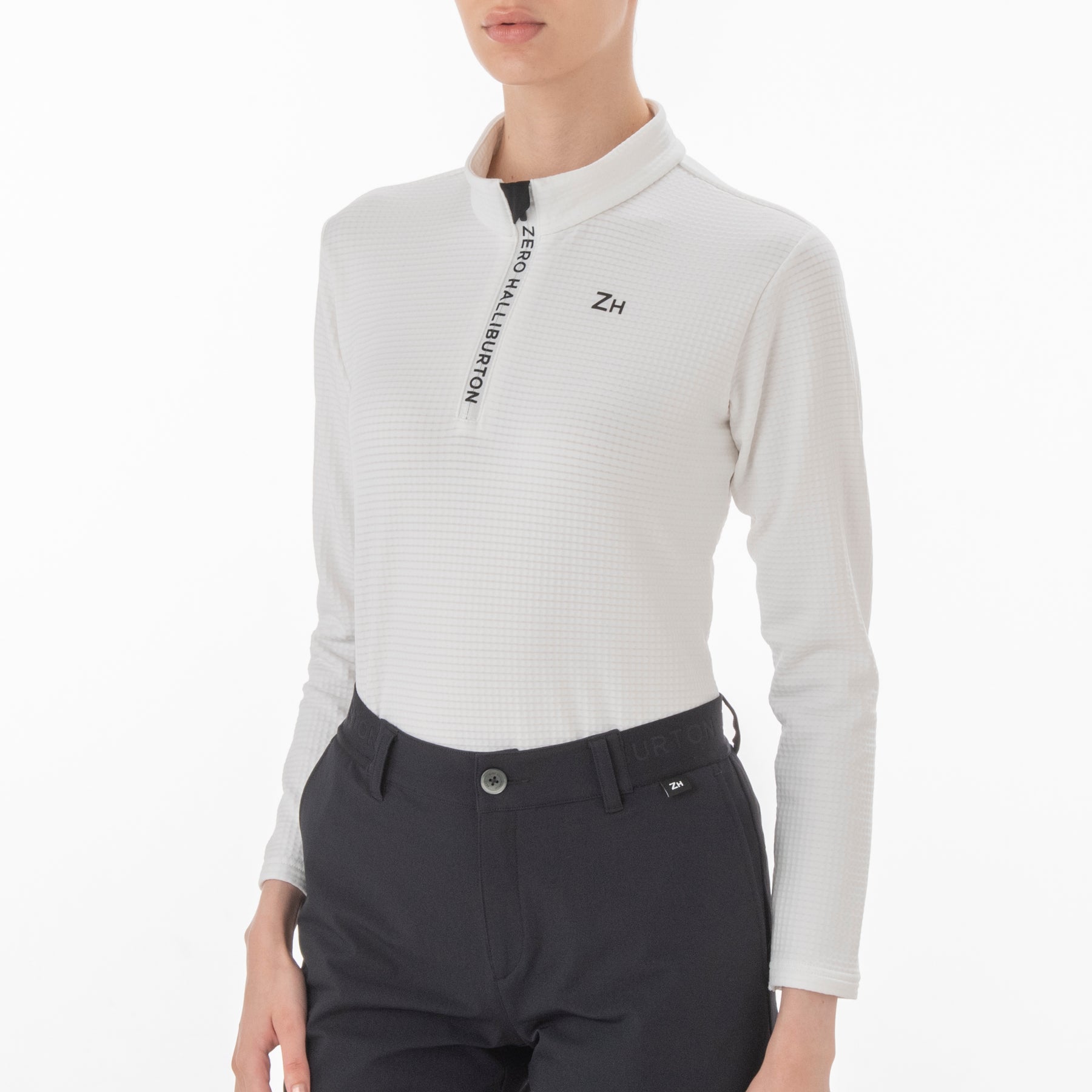 ZHG-W9b | Backpile Half Zip Shirt 82746