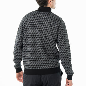 ZHG-M5A4b | Monogram Half-Zip Knit 85114