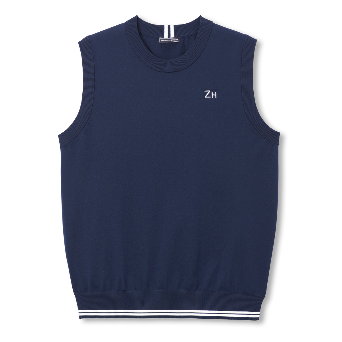 ZHG-A21b | Crew Neck Knit Vest 82662
