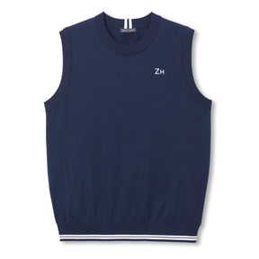 ZHG-A21b | Crew Neck Knit Vest 82662
