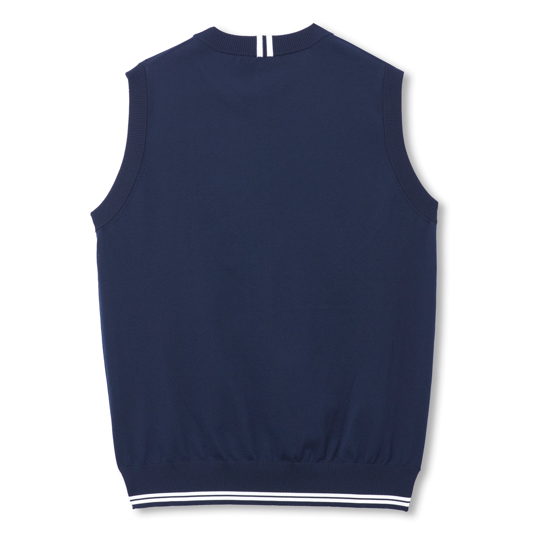ZHG-A21b | Crew Neck Knit Vest 82662